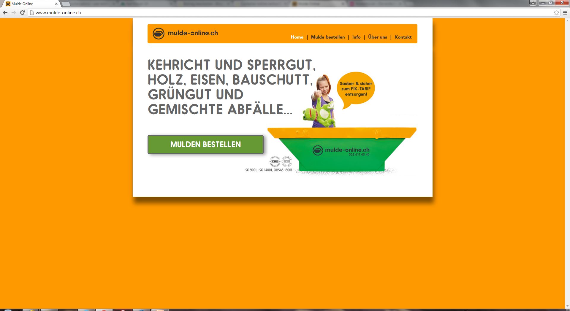 mulde-online.ch - der Shop der Almeta AG (Bellach)